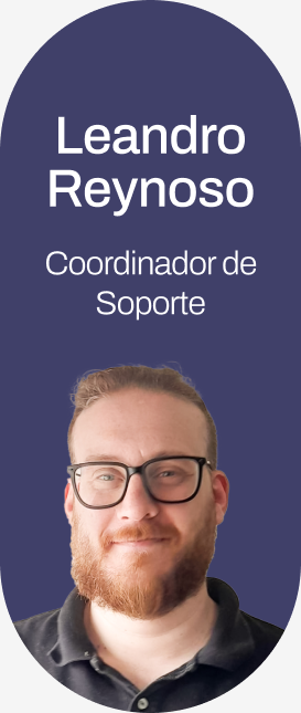 Leandro Reynoso - Coordinador de Soporte