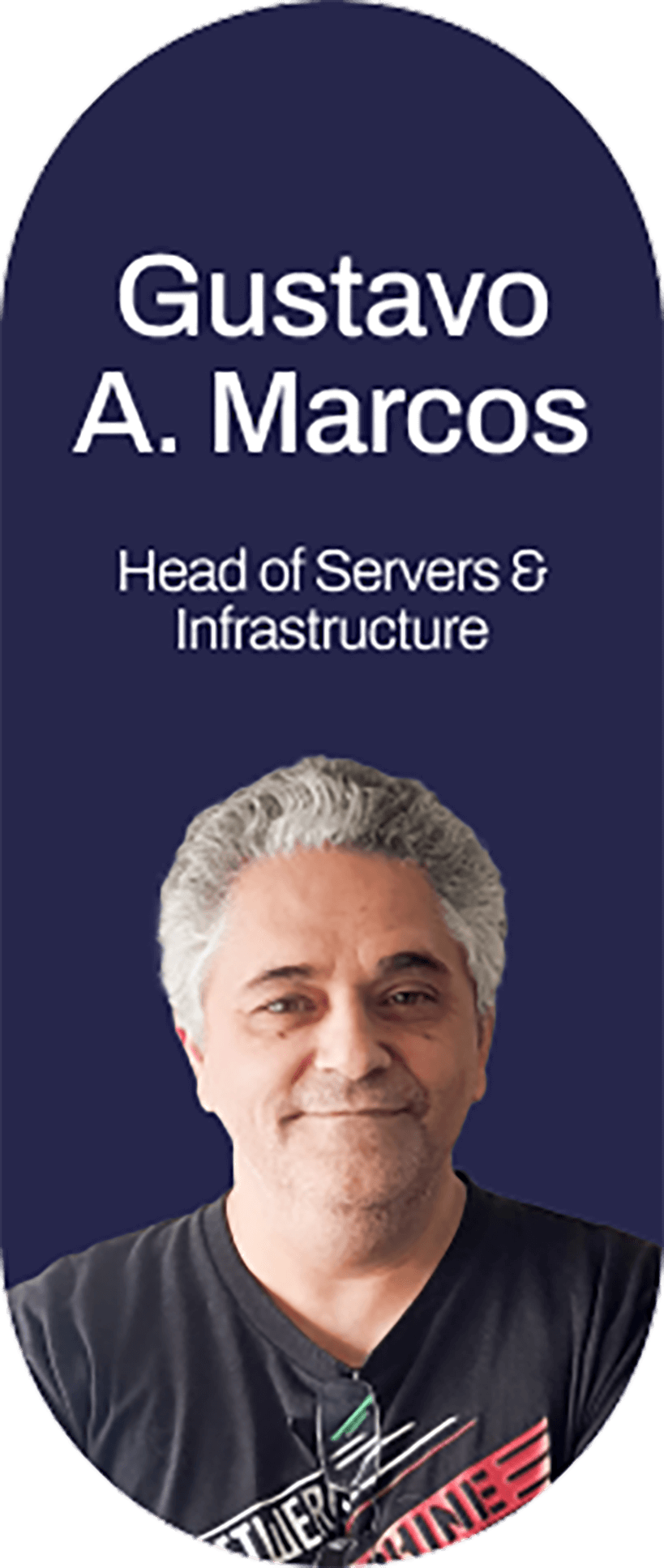 Gustavo A. Marcos - Responsable área servidores e infraestructura